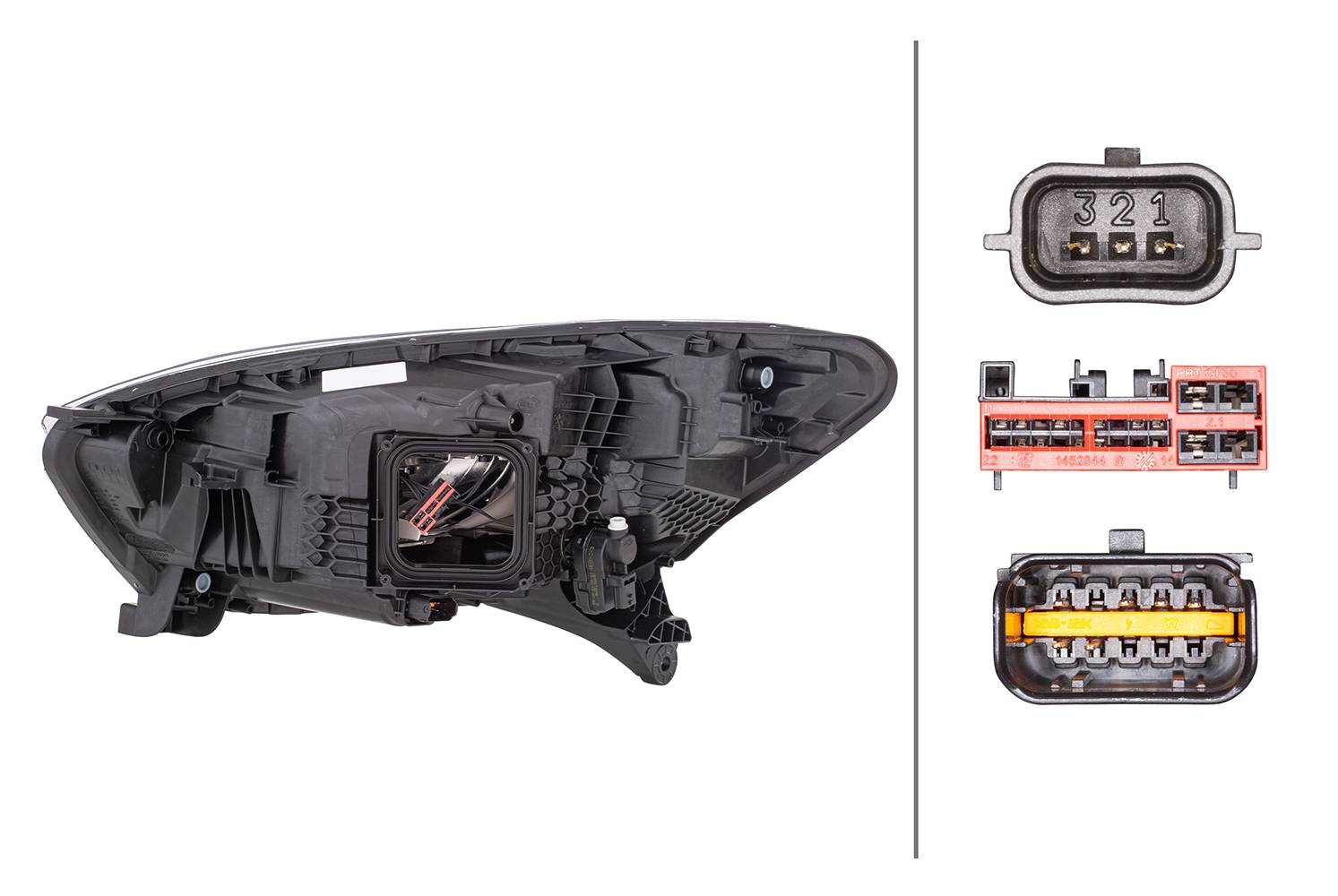 HELLA 1EX 012 977-661 LED-Hauptscheinwerfer - rechts - für u.a. Renault Captur I (J5_, H5_)