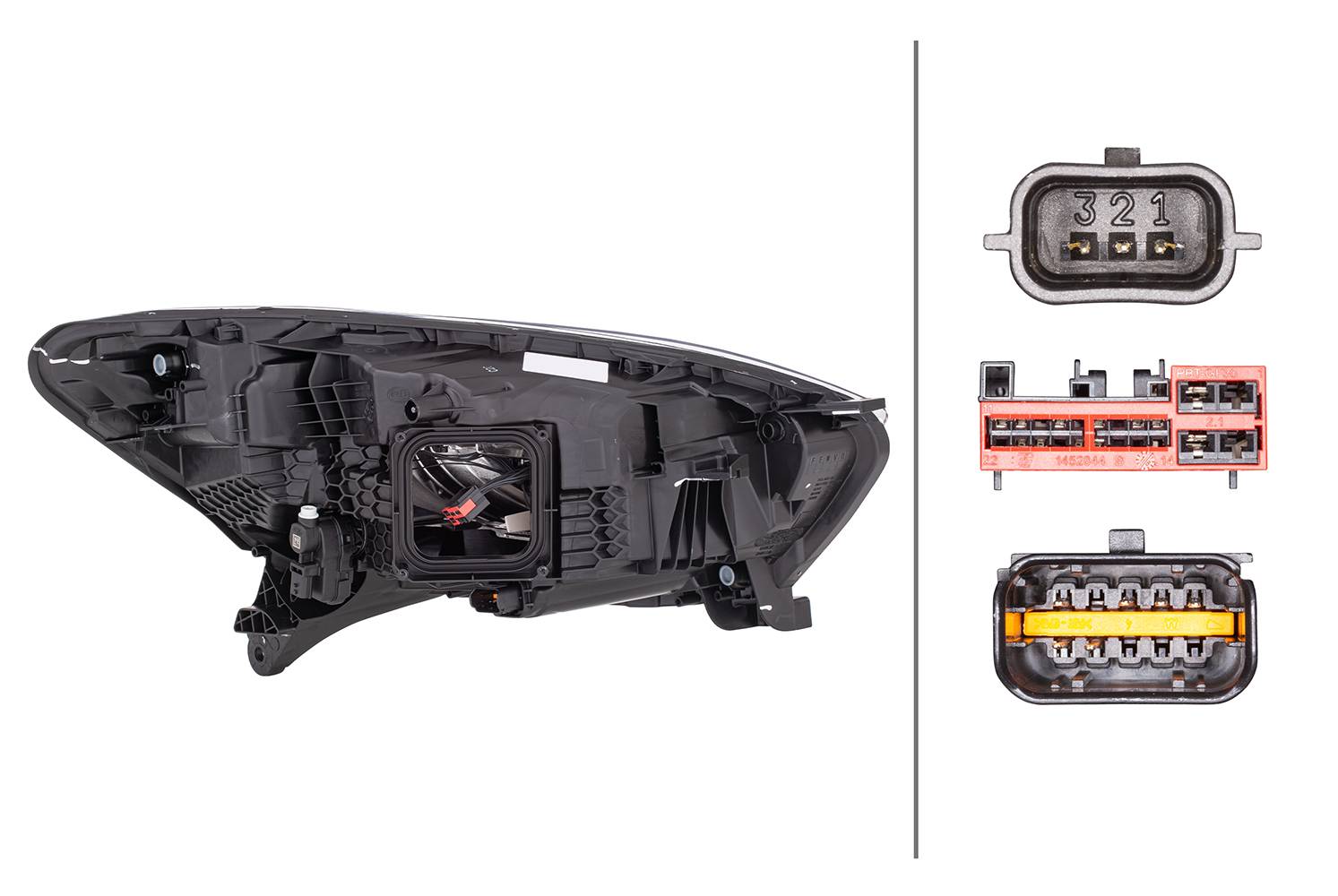 HELLA 1EX 012 977-611 LED-Hauptscheinwerfer - links - für u.a. Renault Captur I (J5_, H5_)