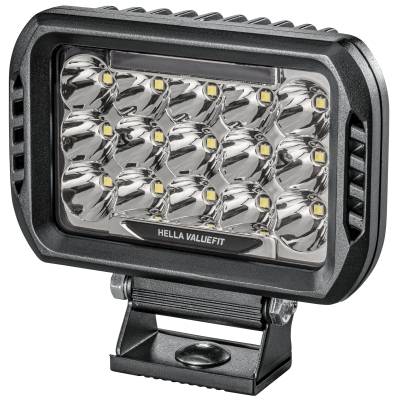 HELLA 1FE 358 154-031 LED-Fernscheinwerfer - Valuefit 450 - 12/24V - Anbau/geschraubt - Kabel: 800mm