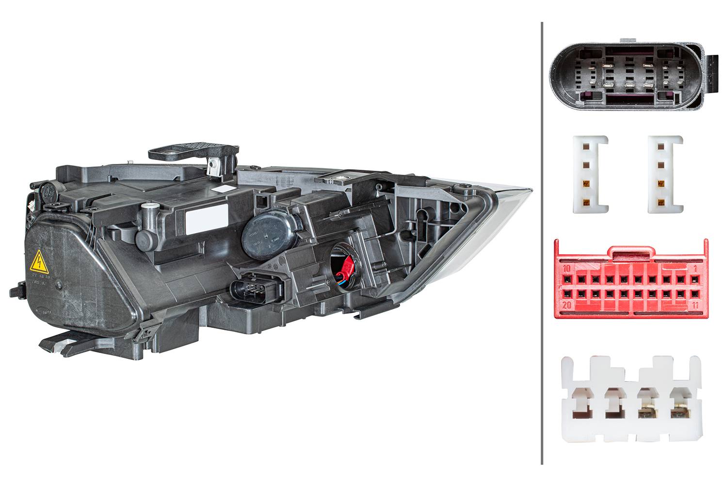 HELLA 1EL 354 839-051 Bi-Xenon/LED-Hauptscheinwerfer - links - für u.a. Audi (Faw) Q3 (84B, 84G)