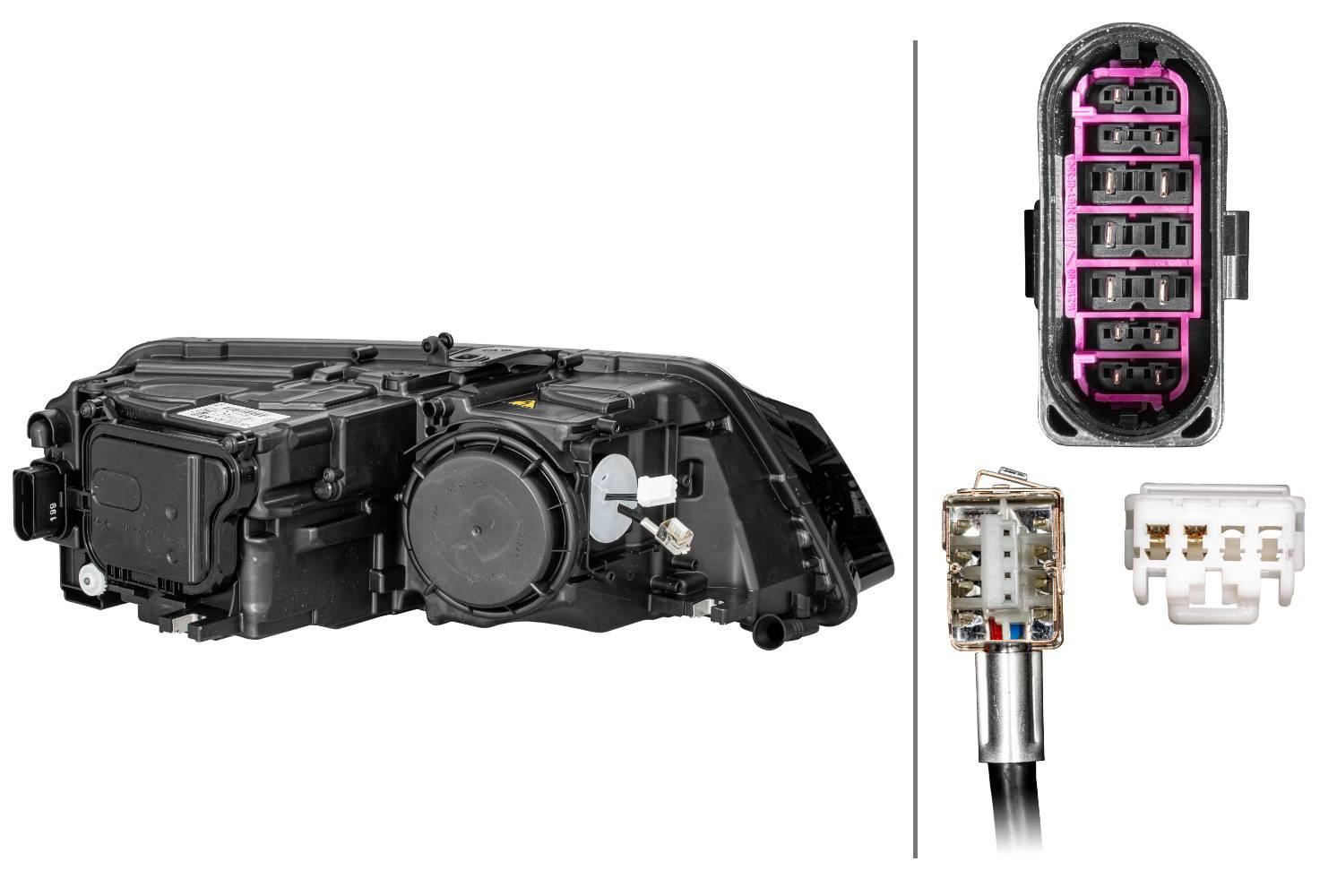 HELLA 1EX 010 192-771 Bi-Xenon-Hauptscheinwerfer - links - für u.a. Audi A8 (4H2, 4H8, 4Hc, 4Hl)