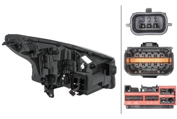 HELLA 1EX 014 031-091 LED-Hauptscheinwerfer - links