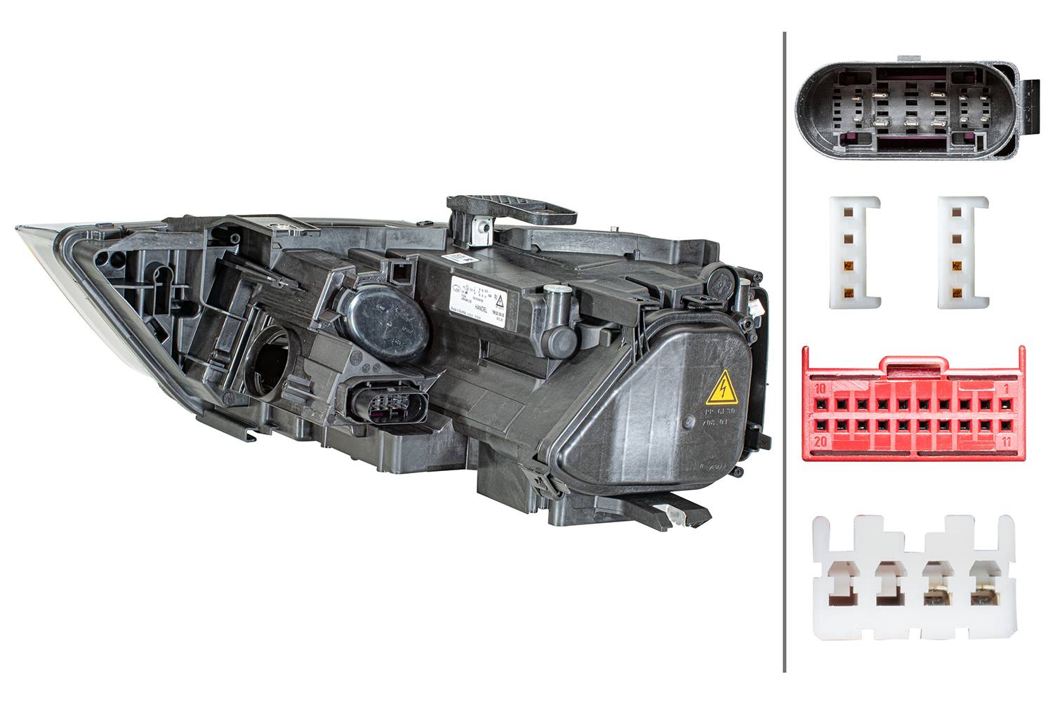 HELLA 1EL 354 839-061 Bi-Xenon/LED-Hauptscheinwerfer - rechts - für u.a. Audi (Faw) Q3 (84B, 84G)