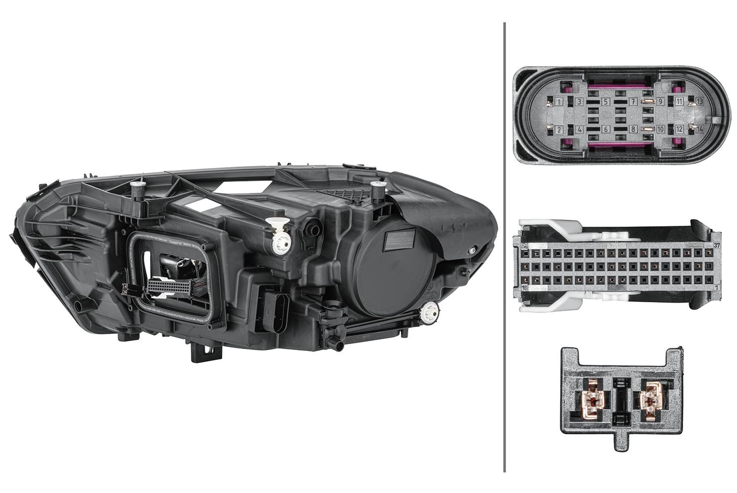 HELLA 1EX 015 091-821 LED-Hauptscheinwerfer - rechts