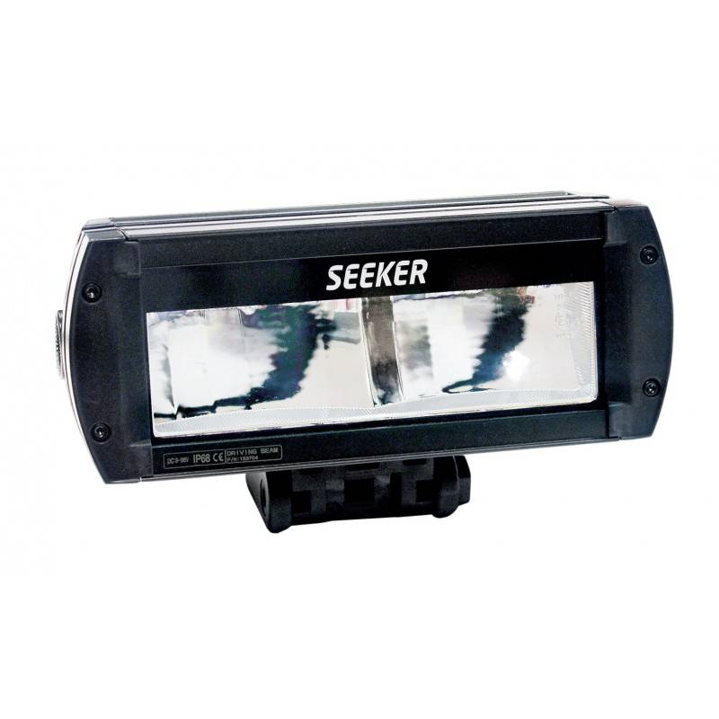 LED Fern- und Arbeitsscheinwerfer, Seeker10, ECE R112, 40 Watt, Black