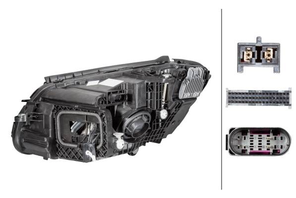 HELLA 1EX 013 063-521 LED-Hauptscheinwerfer - rechts - für u.a. MB (Bbdc) C-Class (W205)