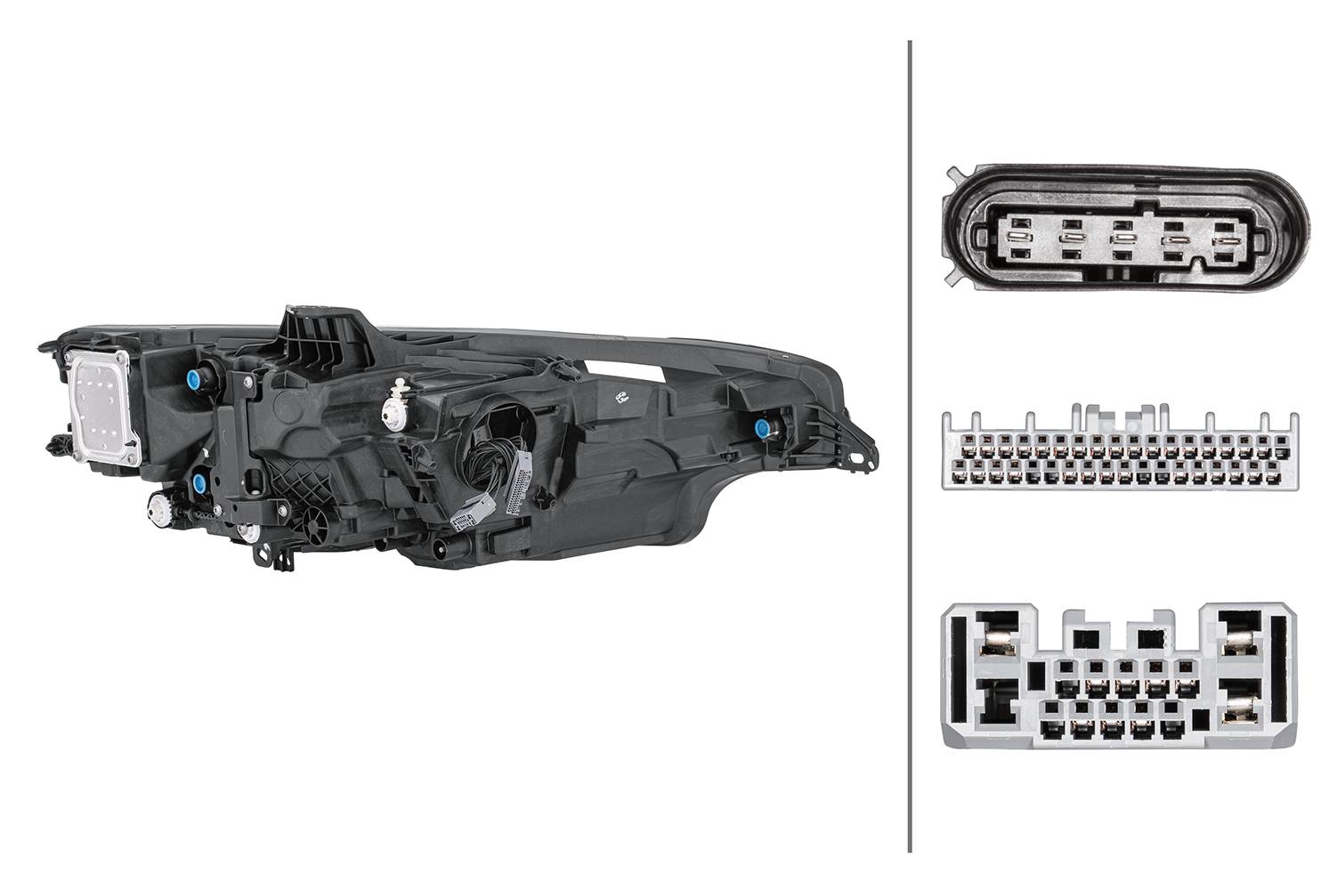 HELLA 1LX 013 502-931 LED-Hauptscheinwerfer - links - für u.a. Volvo V60 II (225, 227)