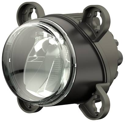 HELLA 1B0 015 050-001 LED-Hauptscheinwerfer - 90mm Essential R80 - 12/24V - rund - Einbau - Stecker: