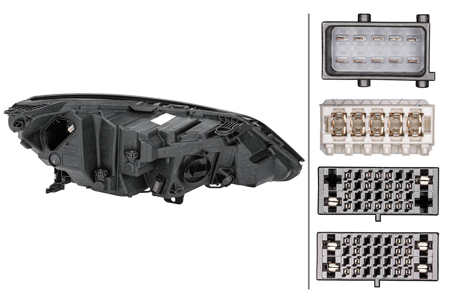HELLA 1EX 354 829-211 LED-Hauptscheinwerfer - links - für u.a. Opel Astra K Sports Tourer (B16)