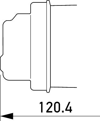 HELLA 9GH 145 943-001 Kappe, Fernscheinwerfer