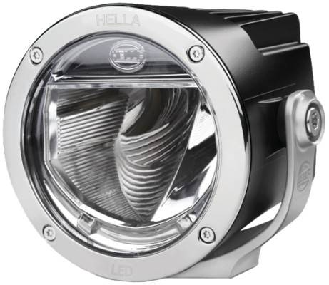 HELLA 1F0 012 206-001 LED-Fernscheinwerfer - Luminator X LED - 12/24V - Referenzzahl: 37.5 - Anbau -