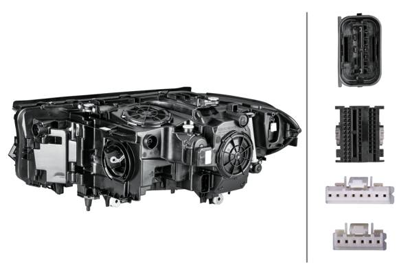HELLA 1EX 354 836-121 LED-Hauptscheinwerfer - links/rechts - für u.a. BMW 5 (G30, F90)