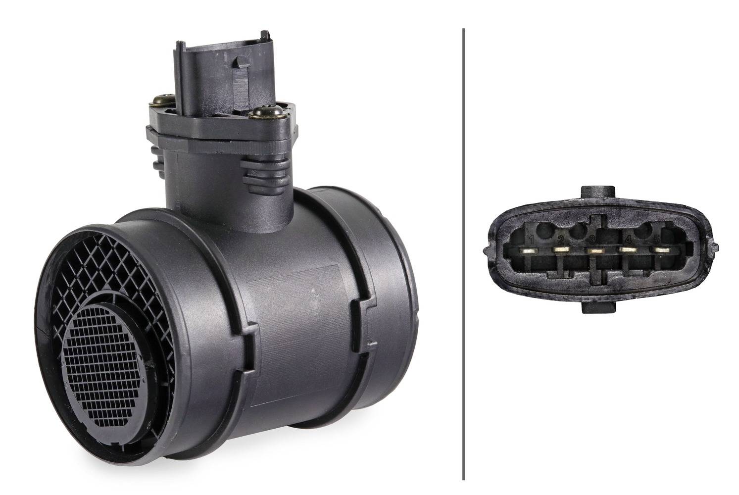 HELLA 8ET 358 095-071 Luftmassenmesser - Rohrstutzen