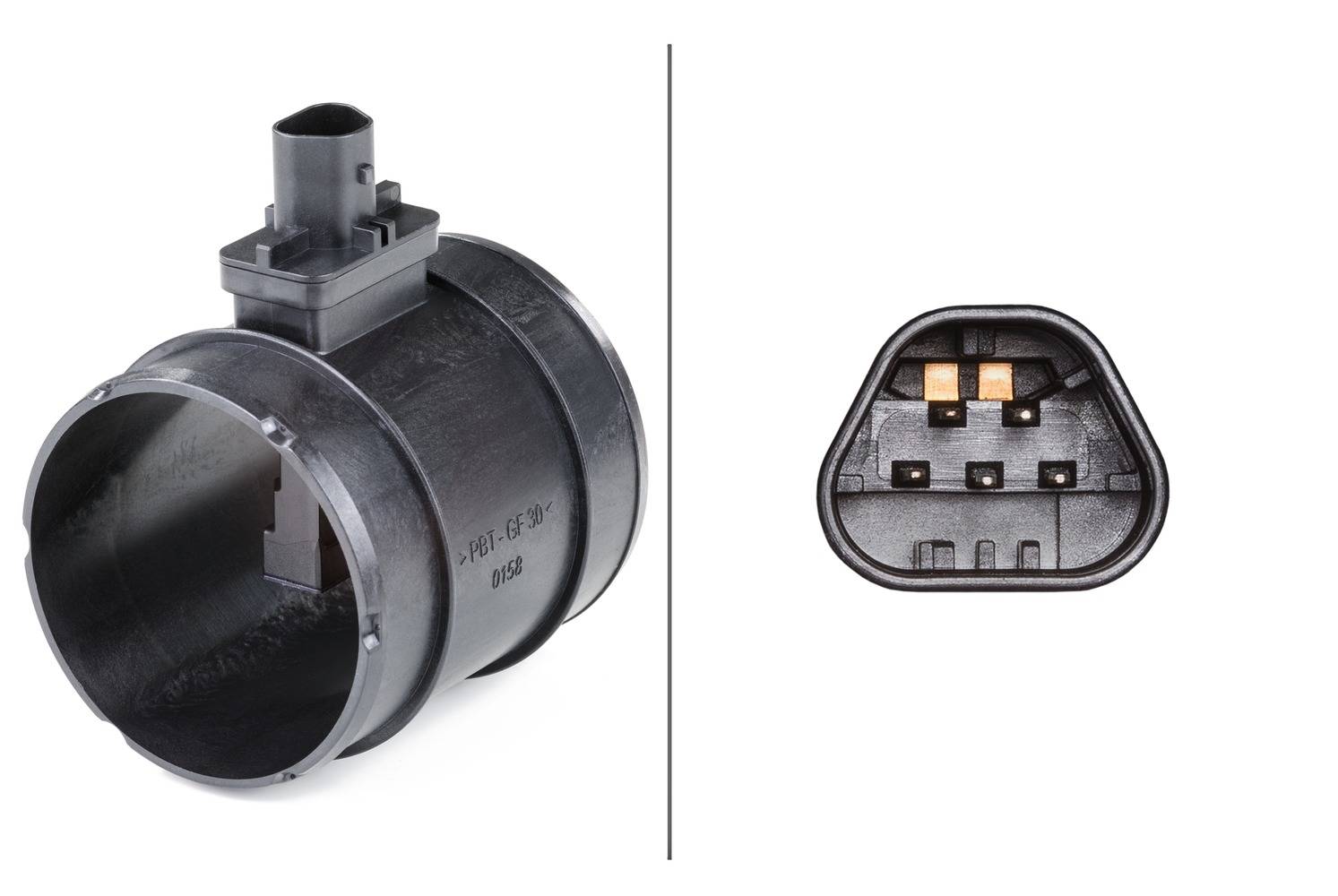 HELLA 8ET 009 149-651 Luftmassenmesser - Rohrstutzen