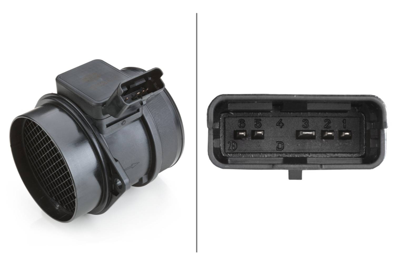 HELLA 8ET 009 142-321 Luftmassenmesser - geschraubt