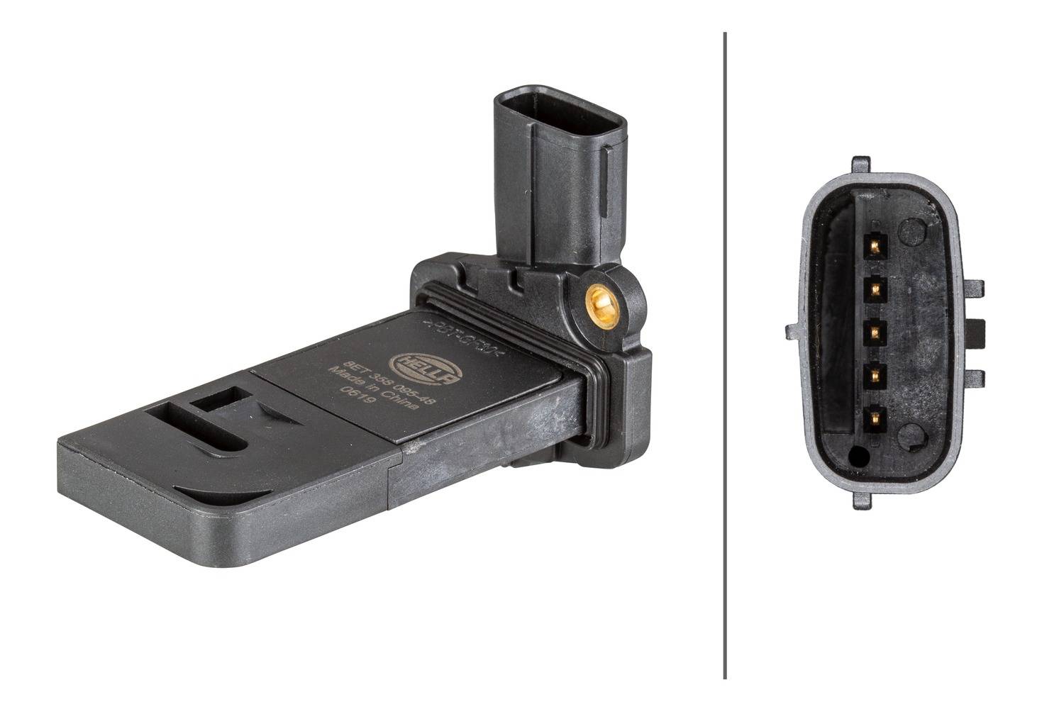 HELLA 8ET 358 095-481 Luftmassenmesser - geschraubt - mit Dichtung