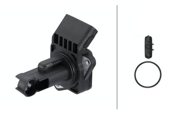 HELLA 8ET 009 142-941 Luftmassenmesser - geschraubt - ohne Saugrohr