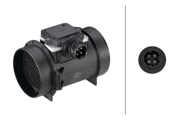 HELLA 8ET 009 142-061 Luftmassenmesser - Rohrstutzen