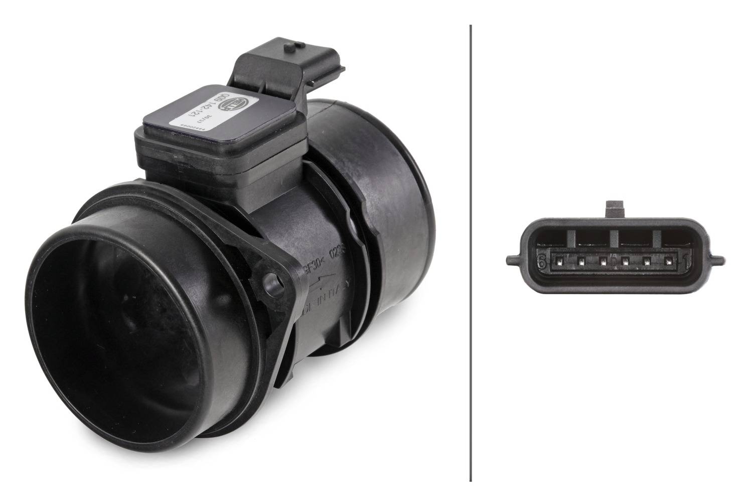 HELLA 8ET 009 142-121 Luftmassenmesser - geschraubt