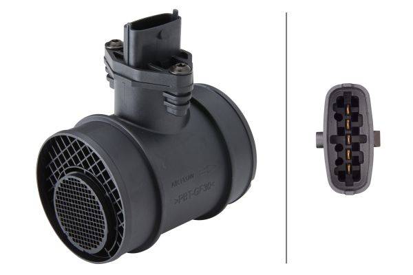 HELLA 8ET 009 149-411 Luftmassenmesser - Rohrstutzen