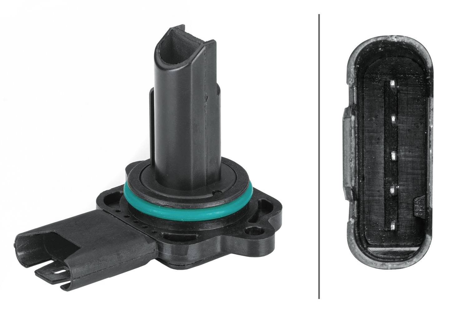 HELLA 8ET 009 142-641 Luftmassenmesser - geschraubt - ohne Saugrohr