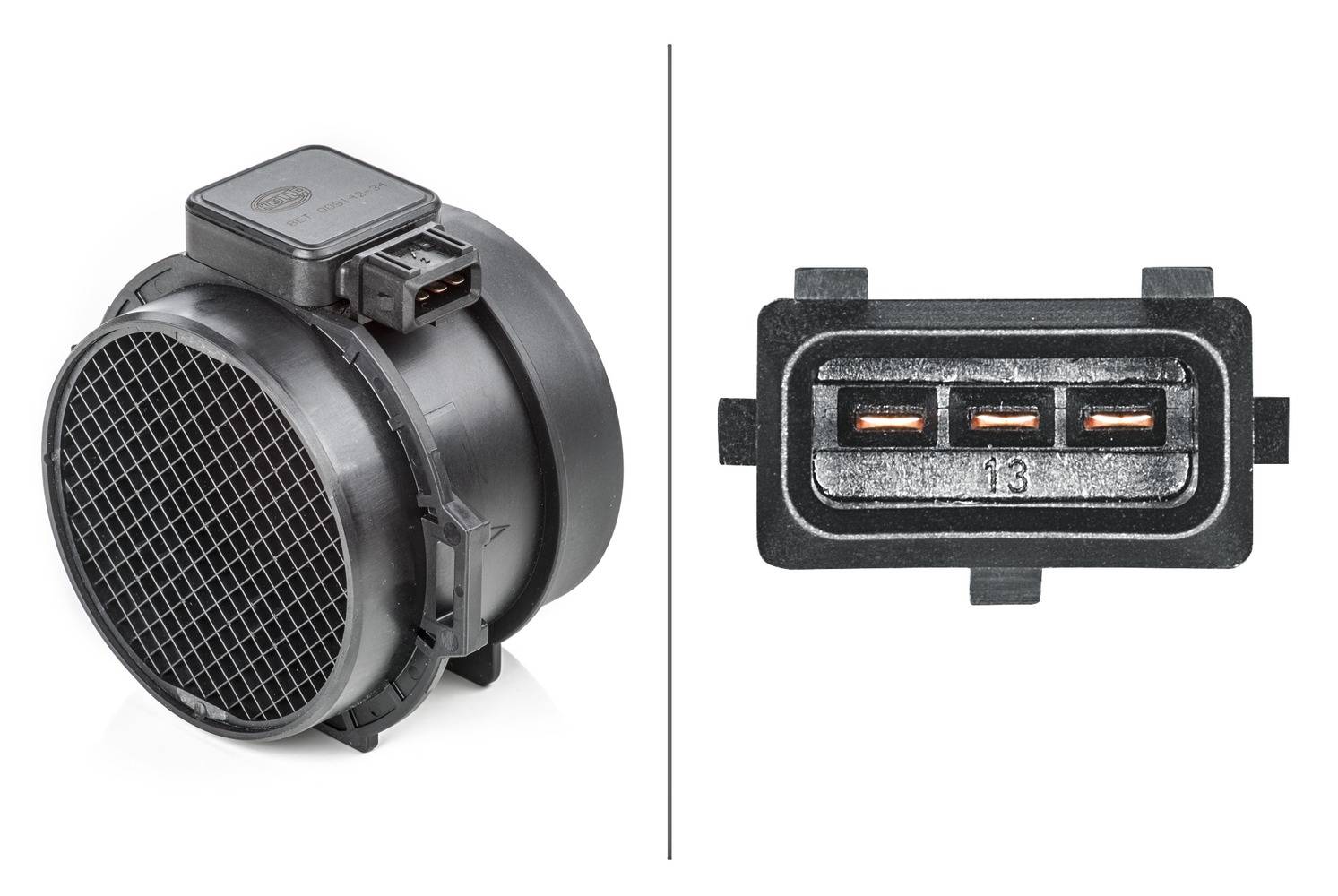 HELLA 8ET 009 142-341 Luftmassenmesser - Rohrstutzen