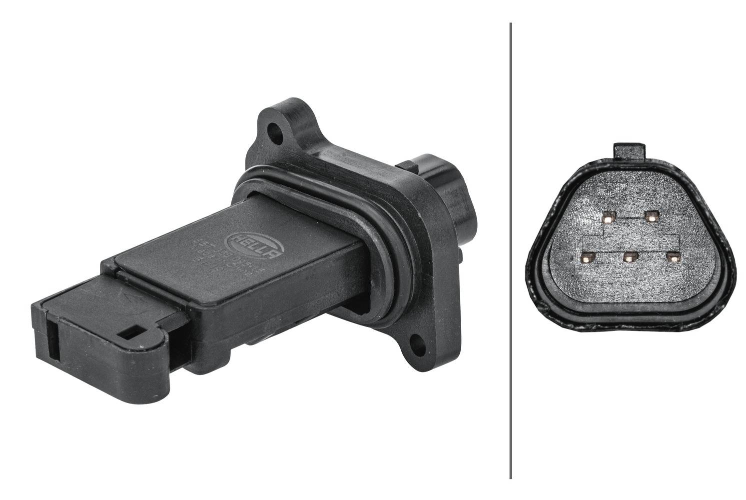 HELLA 8ET 358 095-151 Luftmassenmesser - geschraubt - mit Dichtung