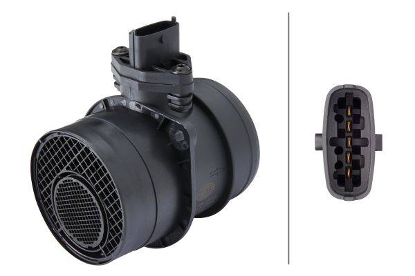 HELLA 8ET 009 149-391 Luftmassenmesser - Rohrstutzen