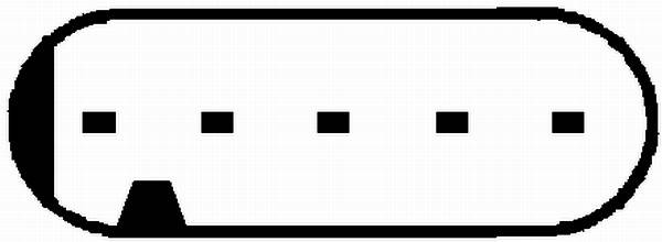 HELLA 8ET 009 142-631 Luftmassenmesser - geschraubt - ohne Saugrohr