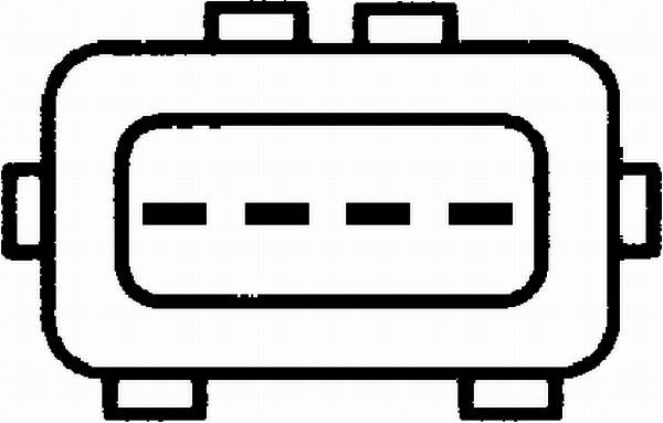 HELLA 8ET 009 142-041 Luftmassenmesser - geschraubt
