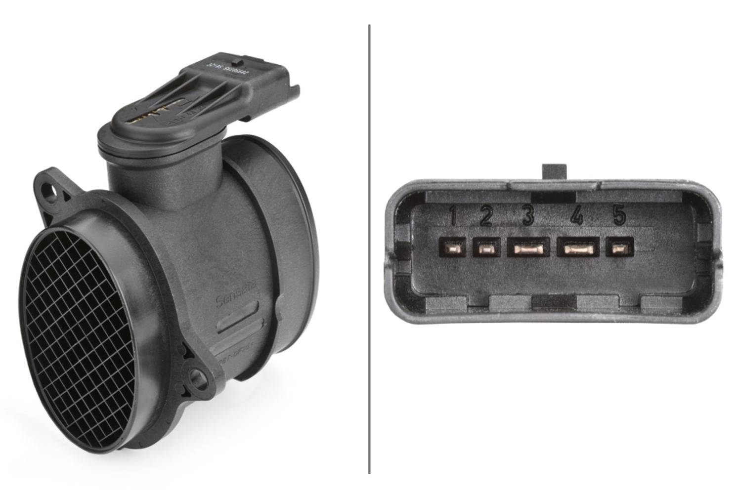 HELLA 8ET 009 142-541 Luftmassenmesser - geschraubt