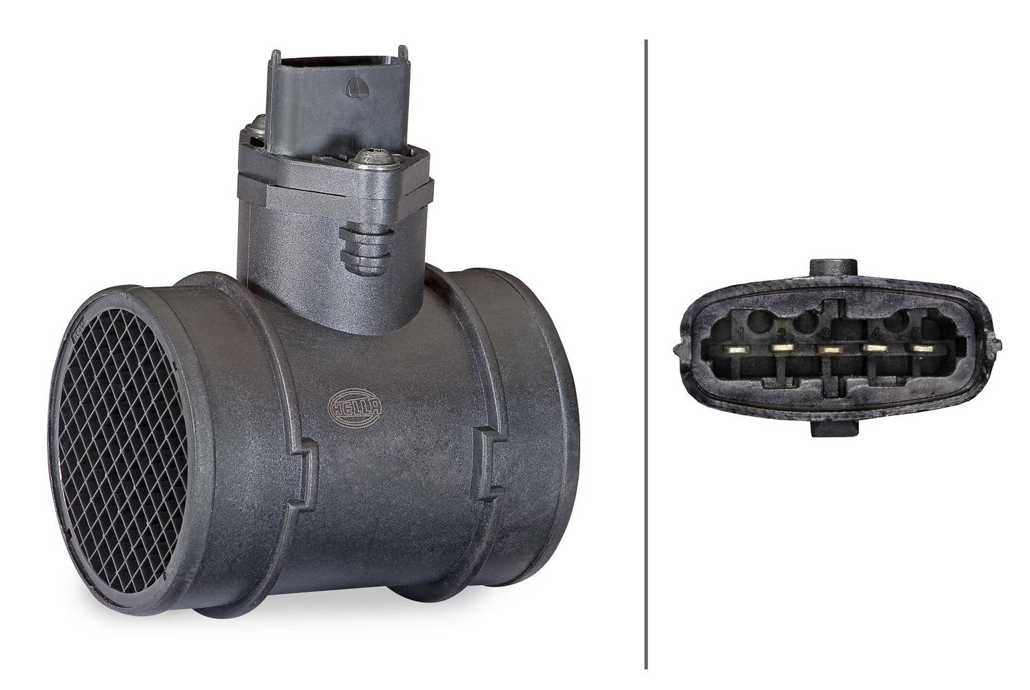 HELLA 8ET 009 142-671 Luftmassenmesser - Rohrstutzen