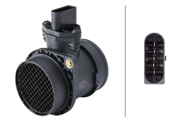 HELLA 8ET 009 149-051 Luftmassenmesser - geschraubt