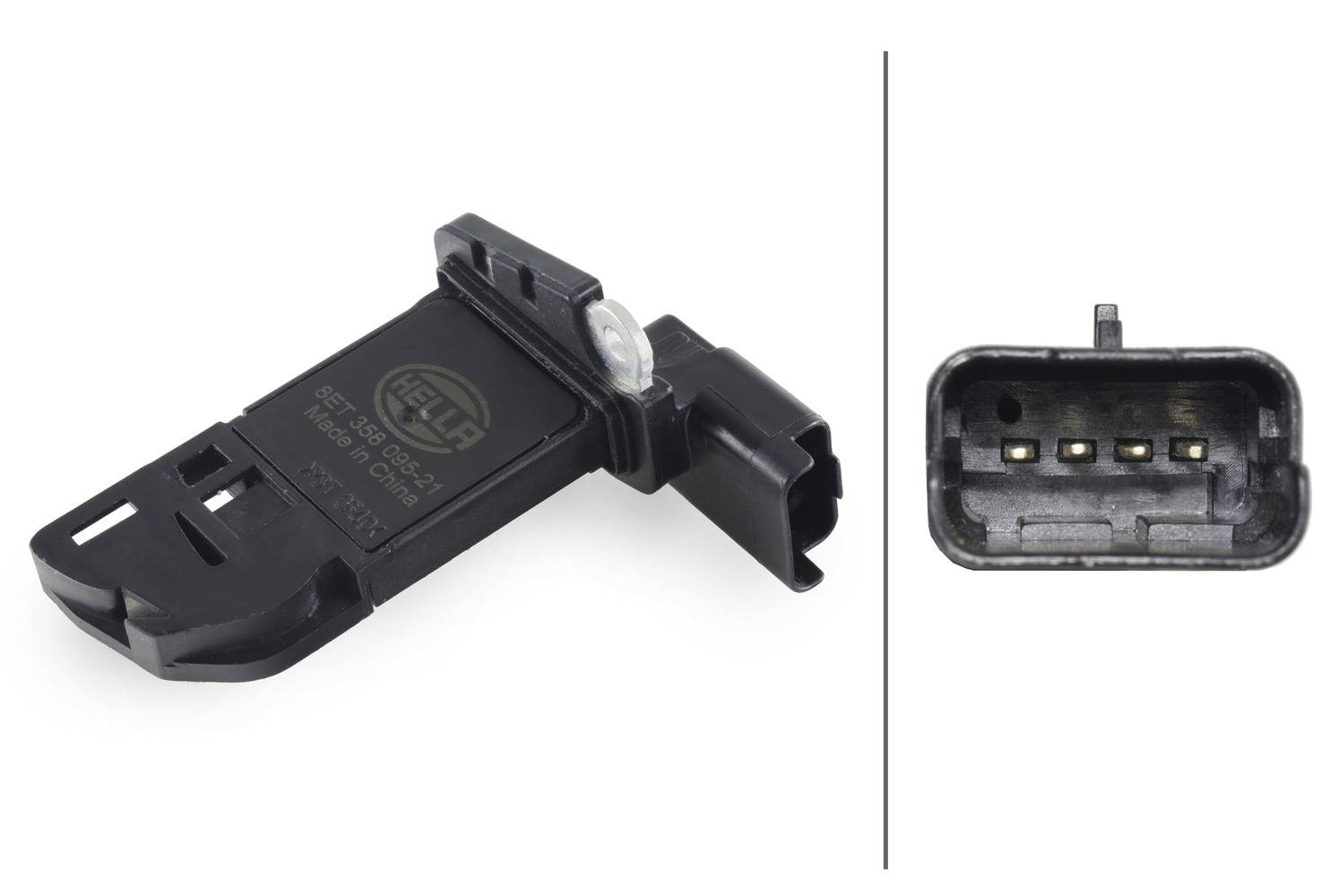 HELLA 8ET 358 095-211 Luftmassenmesser - geschraubt - mit Dichtung