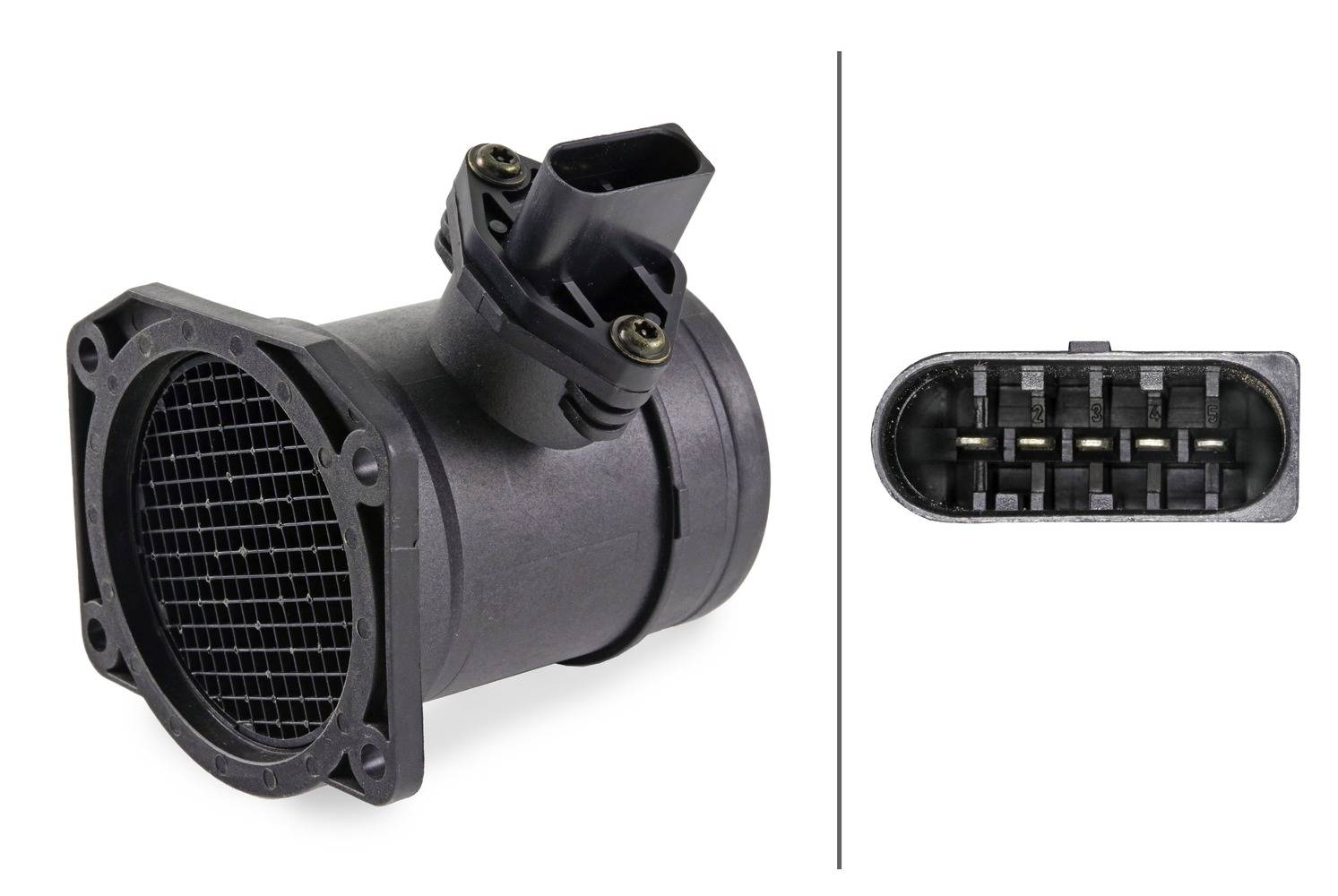 HELLA 8ET 358 095-051 Luftmassenmesser - Rohrstutzen