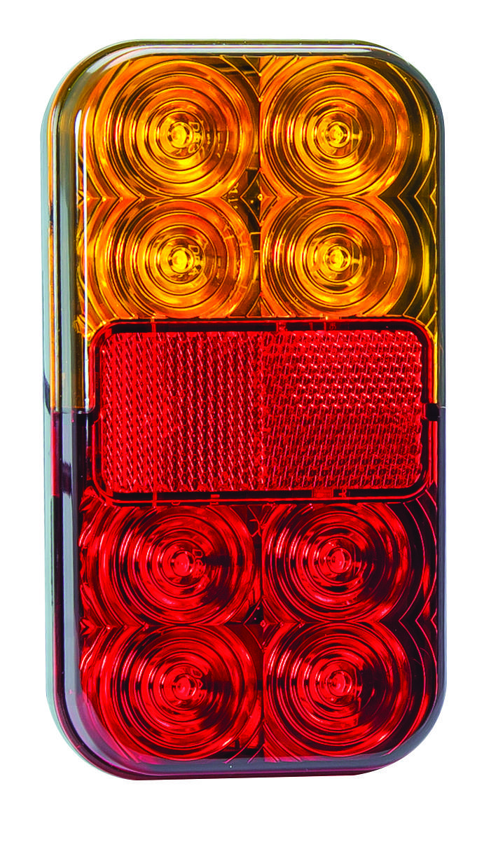 LED Heck- oder Rückleuchte, Serie 149, Blink-, Schluß-, Bremsleuchte, Reflektor