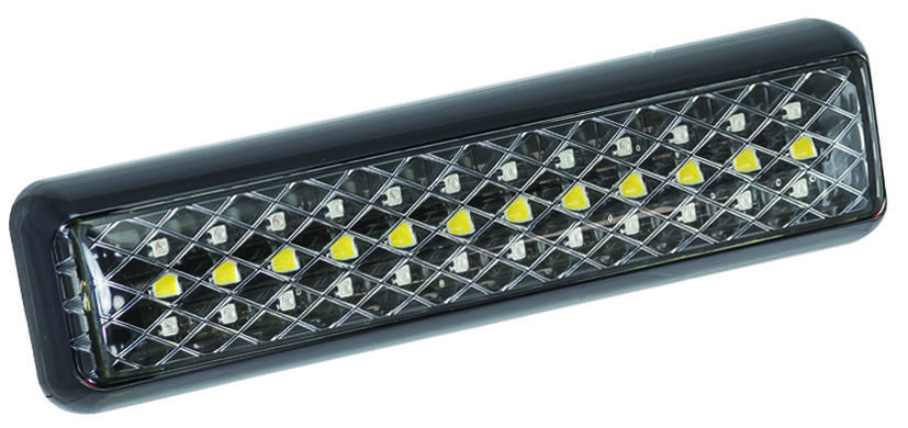 LED Rückleuchte, 4 Funktionen, Blink-, Rückfahr-, Schluss- u. Bremsleuchte