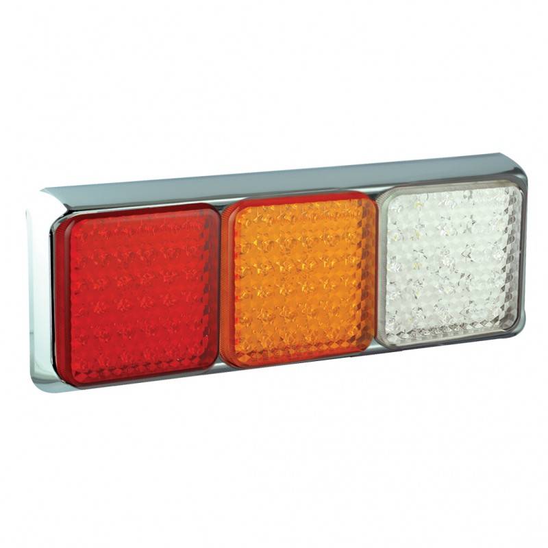LED Kombinationsleuchte, Bremslicht, Rücklicht, Blinker, Rückfahrleuchte, Serie 80, ECE