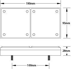 LED Blinkleuchte, Brems- und Schlussleuchte, Serie 280, ECE und EMC