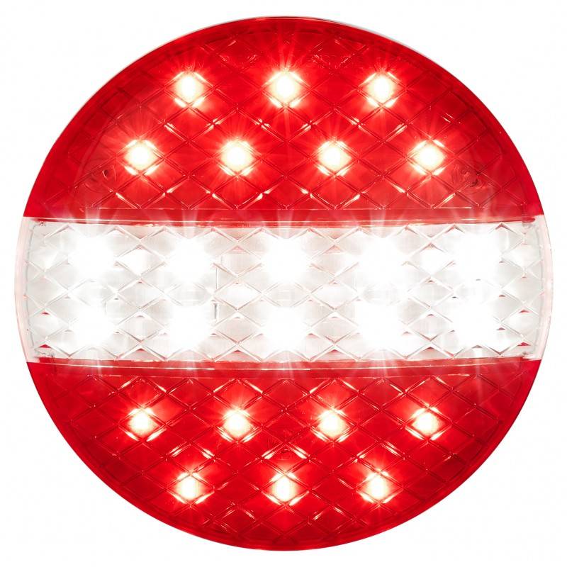 LED Heck- oder Rückleuchte, Rückfahr-, Schluß- und Bremsleuchte, ECE/EMC