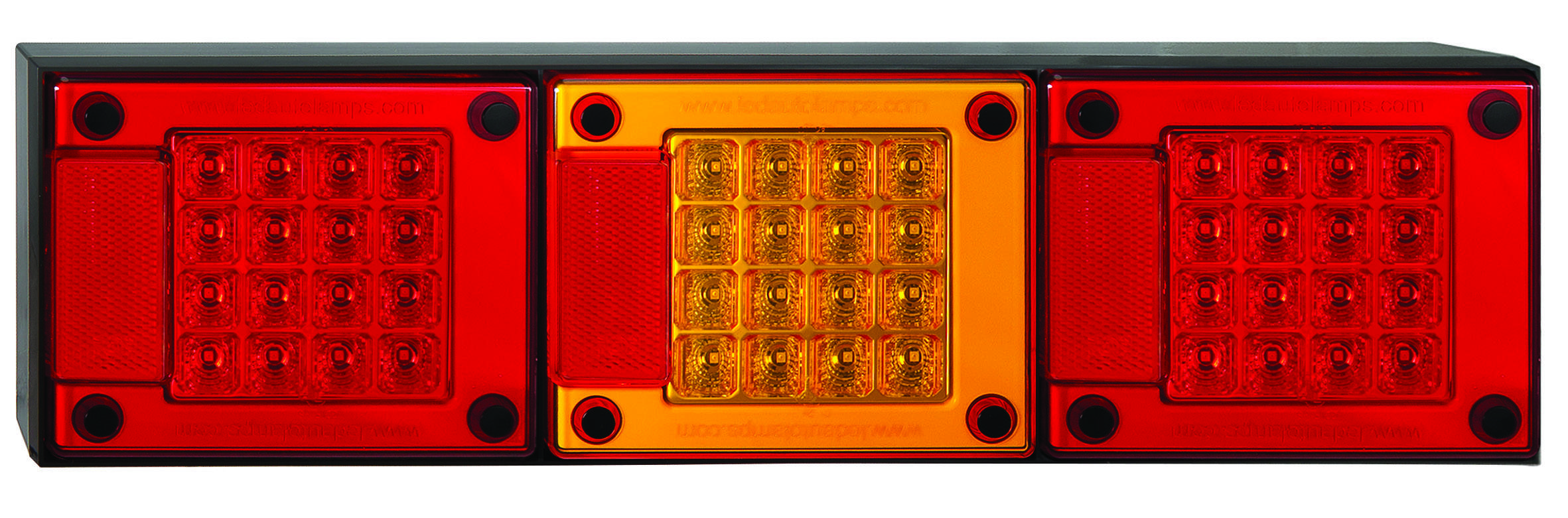 LED Heckleuchte, Brems- u. Schlusslicht, Blinker, Nebelschlussleuchte, Serie 460, ECE