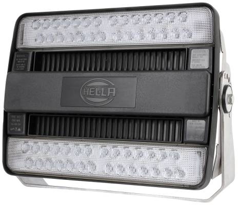 HELLA 1GJ 958 334-121 Doppelblinkleuchte/LED-Arbeitsscheinwerfer - HypaLUME - 220V - Fußbefestigung