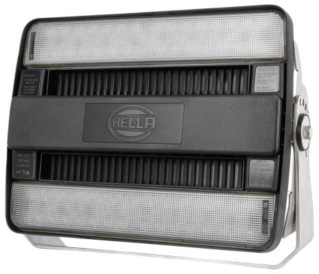 HELLA 1GJ 958 334-131 Doppelblinkleuchte/LED-Arbeitsscheinwerfer - HypaLUME - Fußbefestigung - Gelän