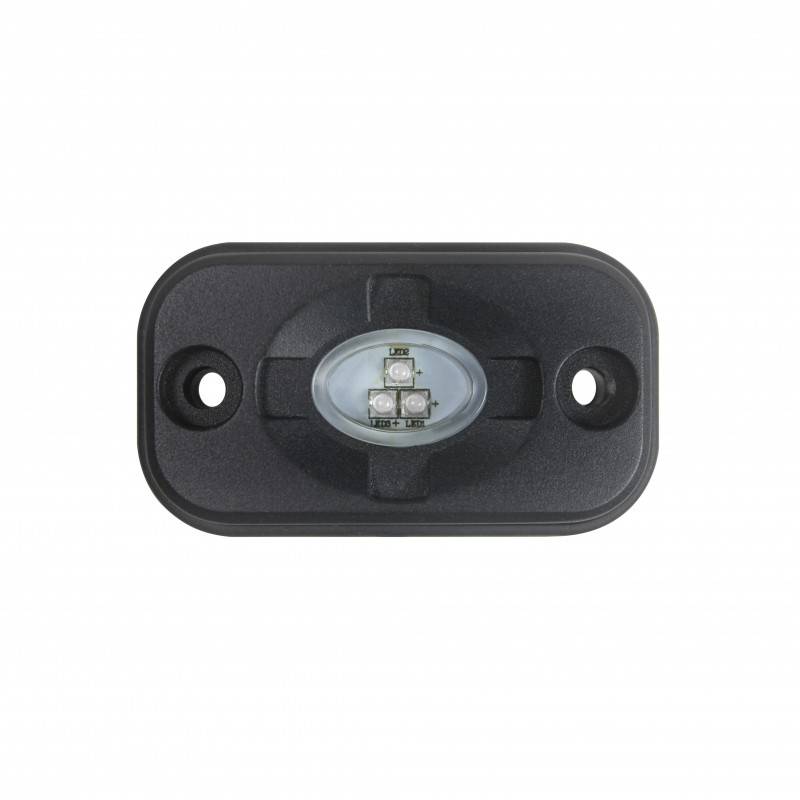 Kompakte LED Leuchte, blaues Licht, 12/24 Volt, 22 mm Aufbauhöhe, 810 Lumen, 9 Watt