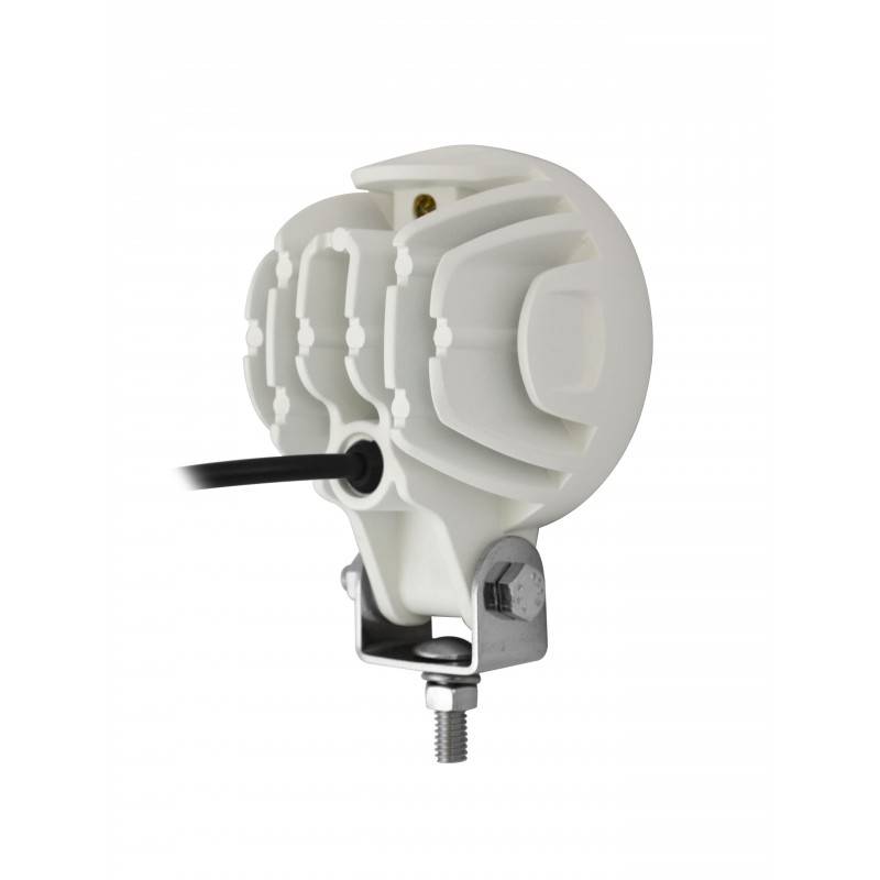 LED Arbeitsscheinwerfer, Serie Whiteline, Rund, 12 Watt, 12/24 Volt, Flutlicht