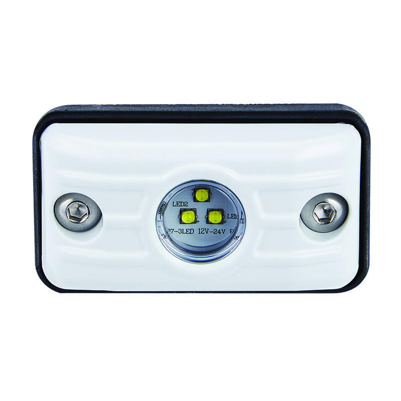 Kompakte LED Leuchte, 12/24 Volt, 23 mm Aufbauhöhe, 900 Lumen, 15 Watt