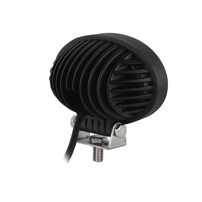 LED Arbeitsscheinwerfer, Serie Redline, Oval, 24 Watt, 12/24 Volt, Flutlicht