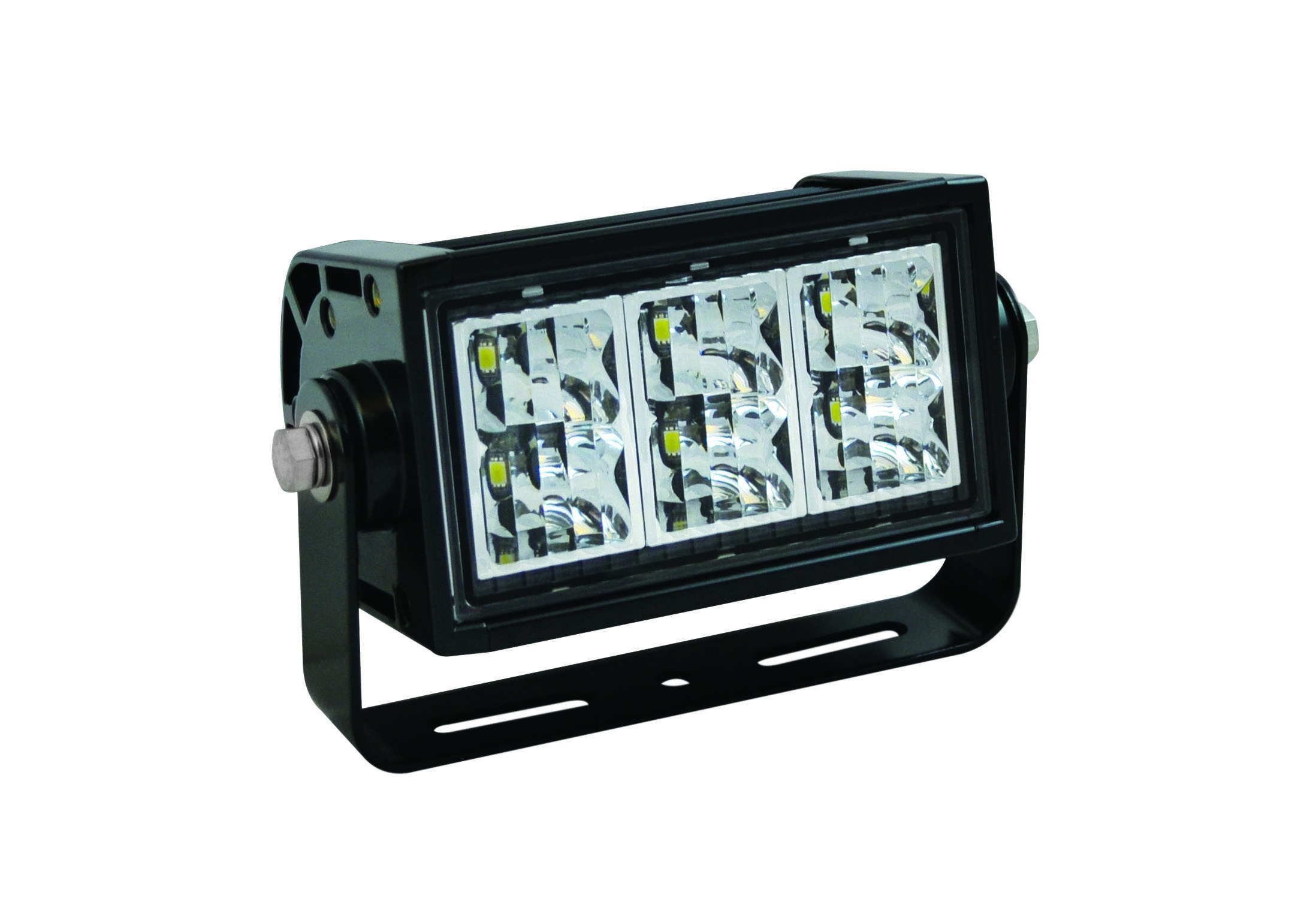 LED Arbeitsscheinwerfer, Serie 85, 6 LEDs, 12/24 Volt, Flutlicht