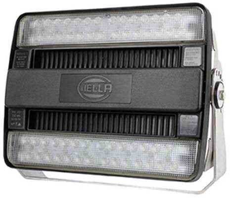 HELLA 1GJ 958 334-111 Doppelblinkleuchte/LED-Arbeitsscheinwerfer - HypaLUME - Fußbefestigung - Nahfe