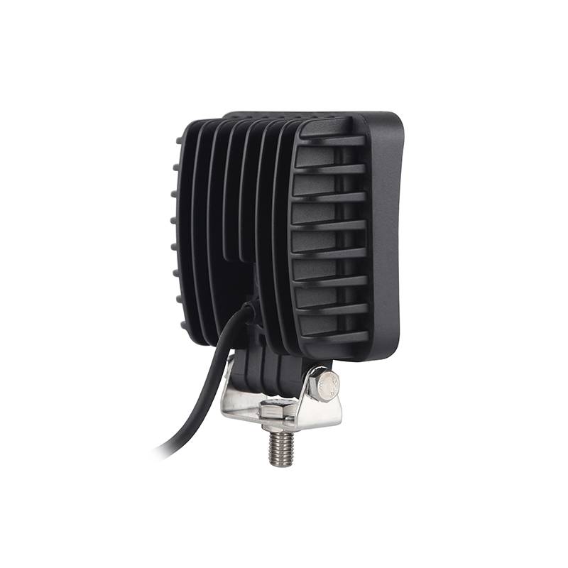 LED Arbeitsscheinwerfer, Serie Redline, Quadratisch, 27 Watt, 12/24 Volt, Flutlicht